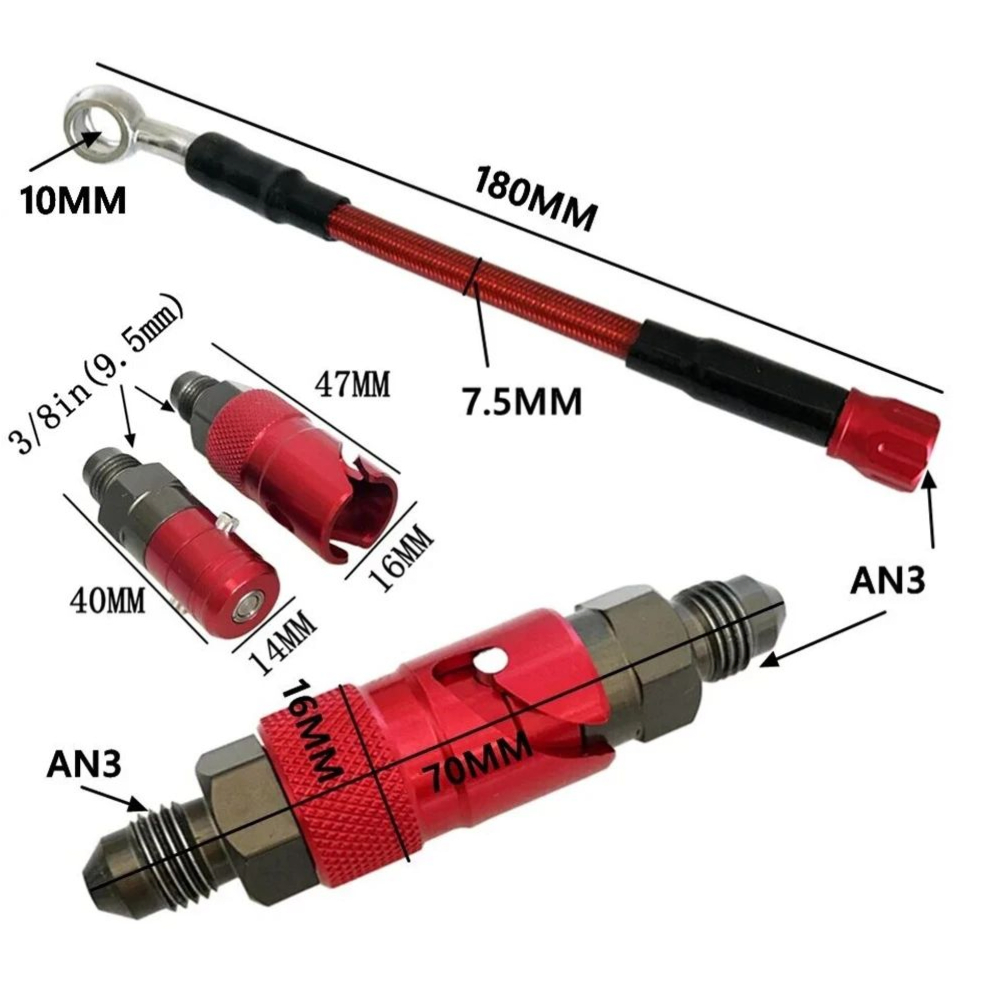 Motosiklet AN3 Hızlı Bağlantı  - Brake Line Motorcycle incelemesi ve fiyatı